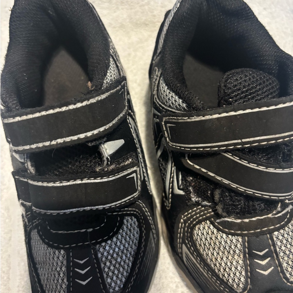 Black and Gray Kids Shoes